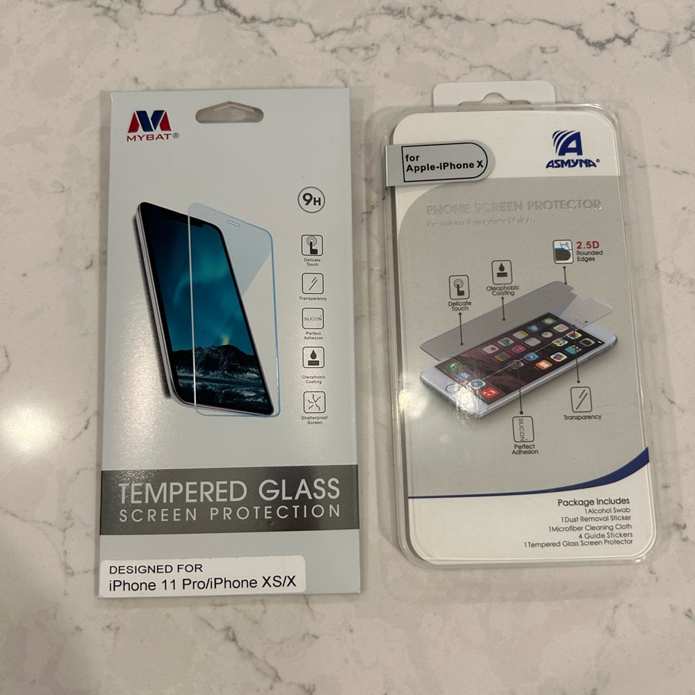iPhone X/XS Glass Screen protectors